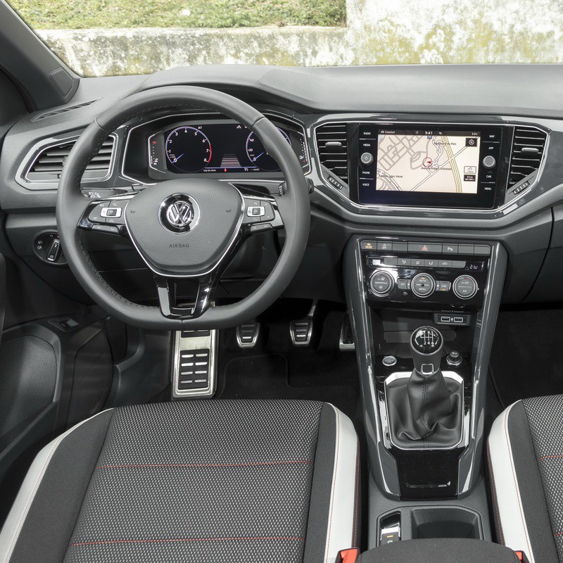 Pédales Sport VW T-Roc à boîte manuelle 6 rapports