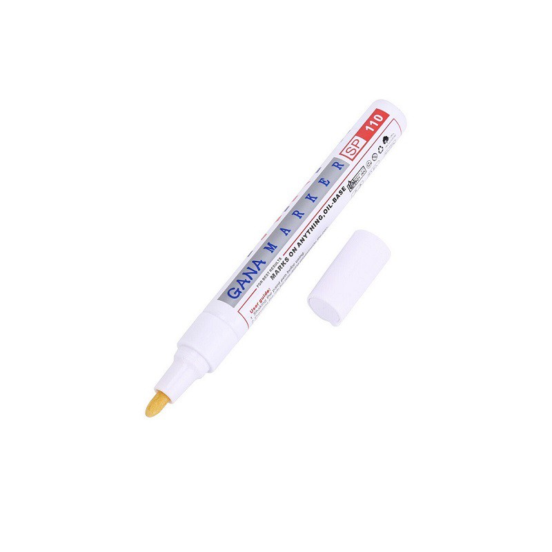 Stylo feutre pneu blanc ou rouge