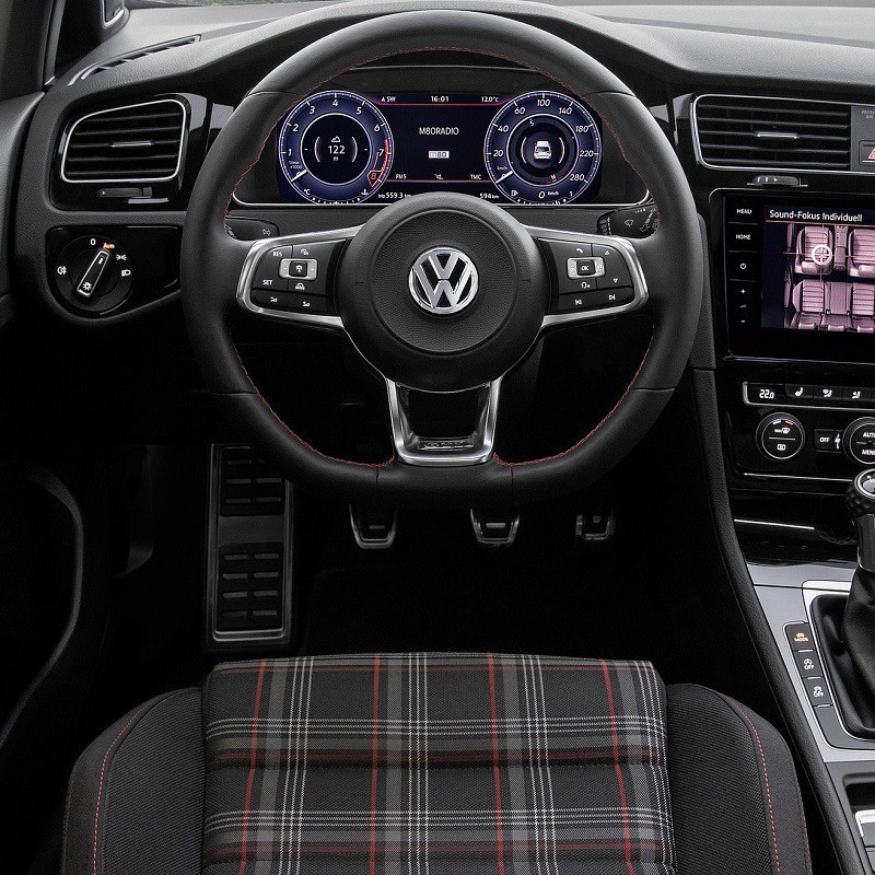 Pack pédales Sport et Repose-pied VW Golf 7 (5G) à boîte manuelle