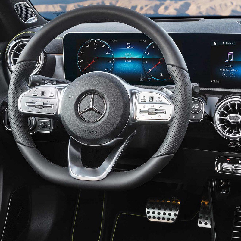 Pédales Alu Sport Mercedes-Benz Classe A (W177) automatique