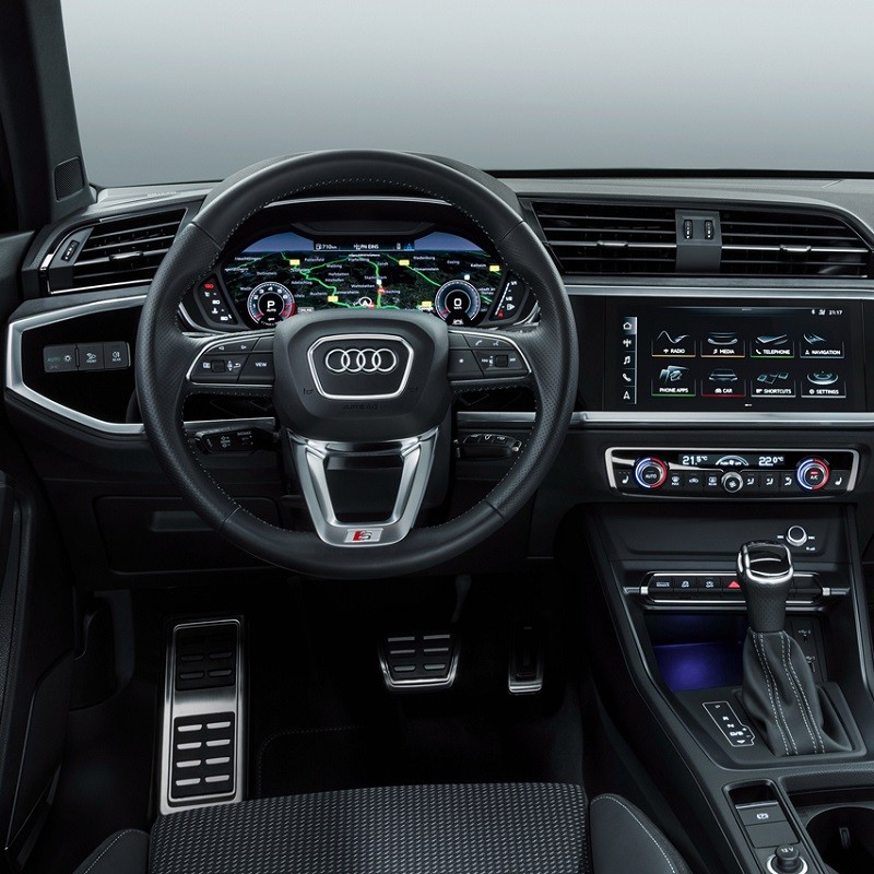Pack pédalier Sport et Repose-pied Audi Q3 Sportback (F3) automatique