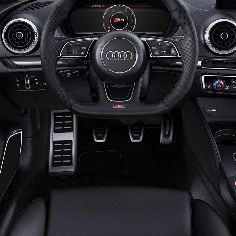Pack pédales Sport et Repose-pied Audi A3 S3 RS3 (8V) manuelle