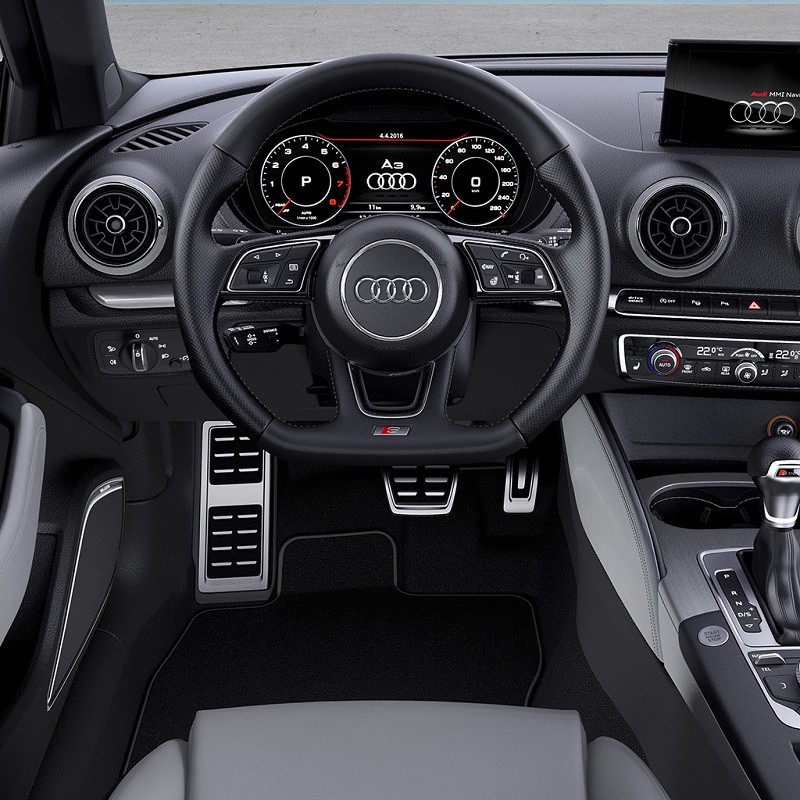 Pack pédalier Sport et Repose-pied Audi A3 Sport Limousine Berline (8V) automatique