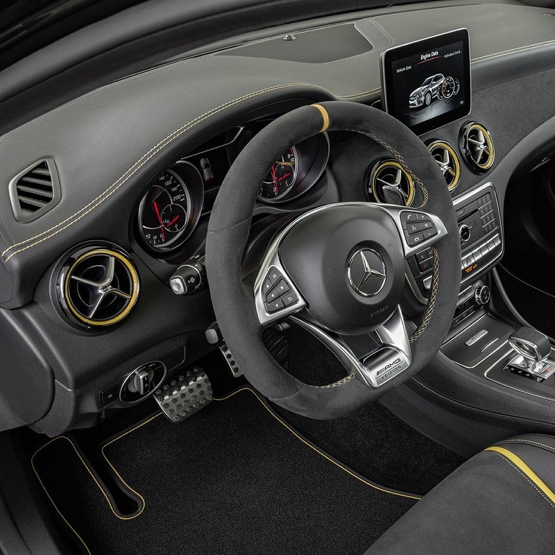 Pédalier Sport Mercedes GLA Facelift (X156) à boîte automatique