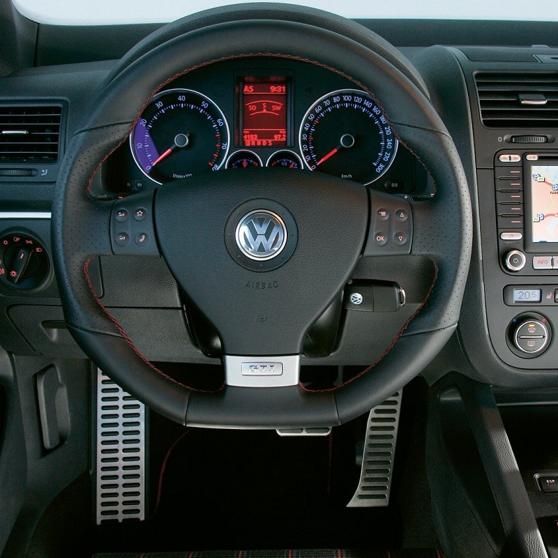 Pédalier Aluminium et Repose-pied Sport Volkswagen Golf V (1K) automatique DSG ou Tiptronic