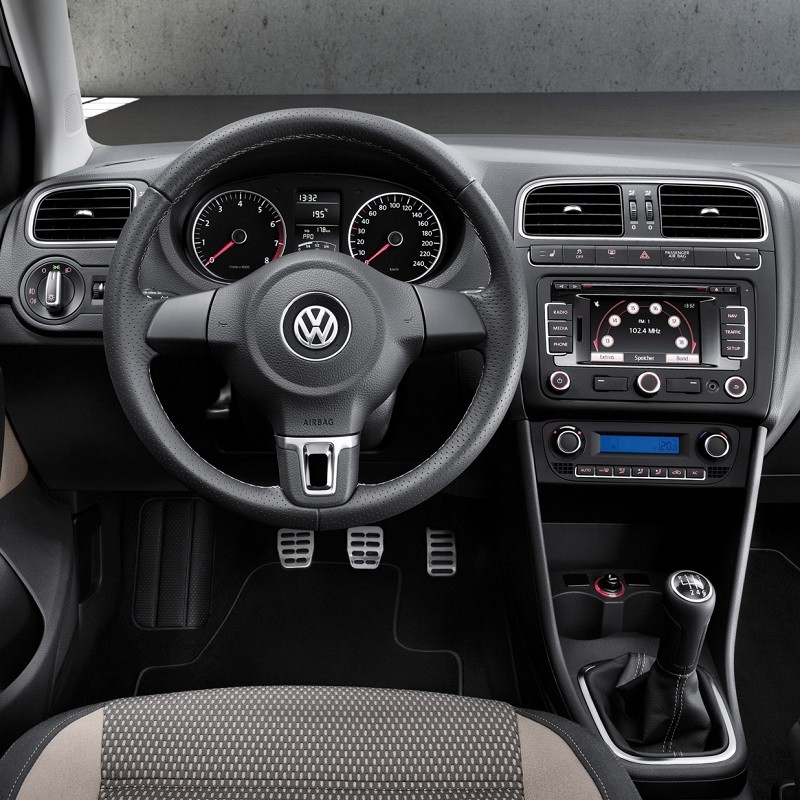 Pédalier Aluminium Sport Volkswagen Polo V (6R) manuelle / BVM5 & BVM6 de 2009 à 2014